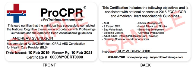 Online CPR, First Aid Training | Because Life Matters | ProTrainings