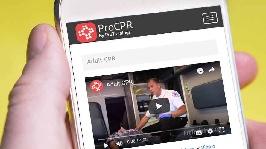 CPR training from your phone