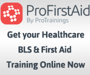 Healthcare Provider (BLS) Adult, Child and Infant CPR/AED & First Aid