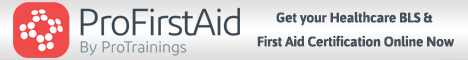 Healthcare Provider (BLS) Adult, Child and Infant CPR/AED & First Aid