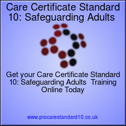 The Tenth Standard of The Care Certificate allows you to see why proper safeguarding for adults is important.