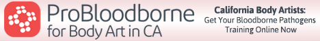 California Bloodborne Pathogens Training for Body and Tattoo Artists